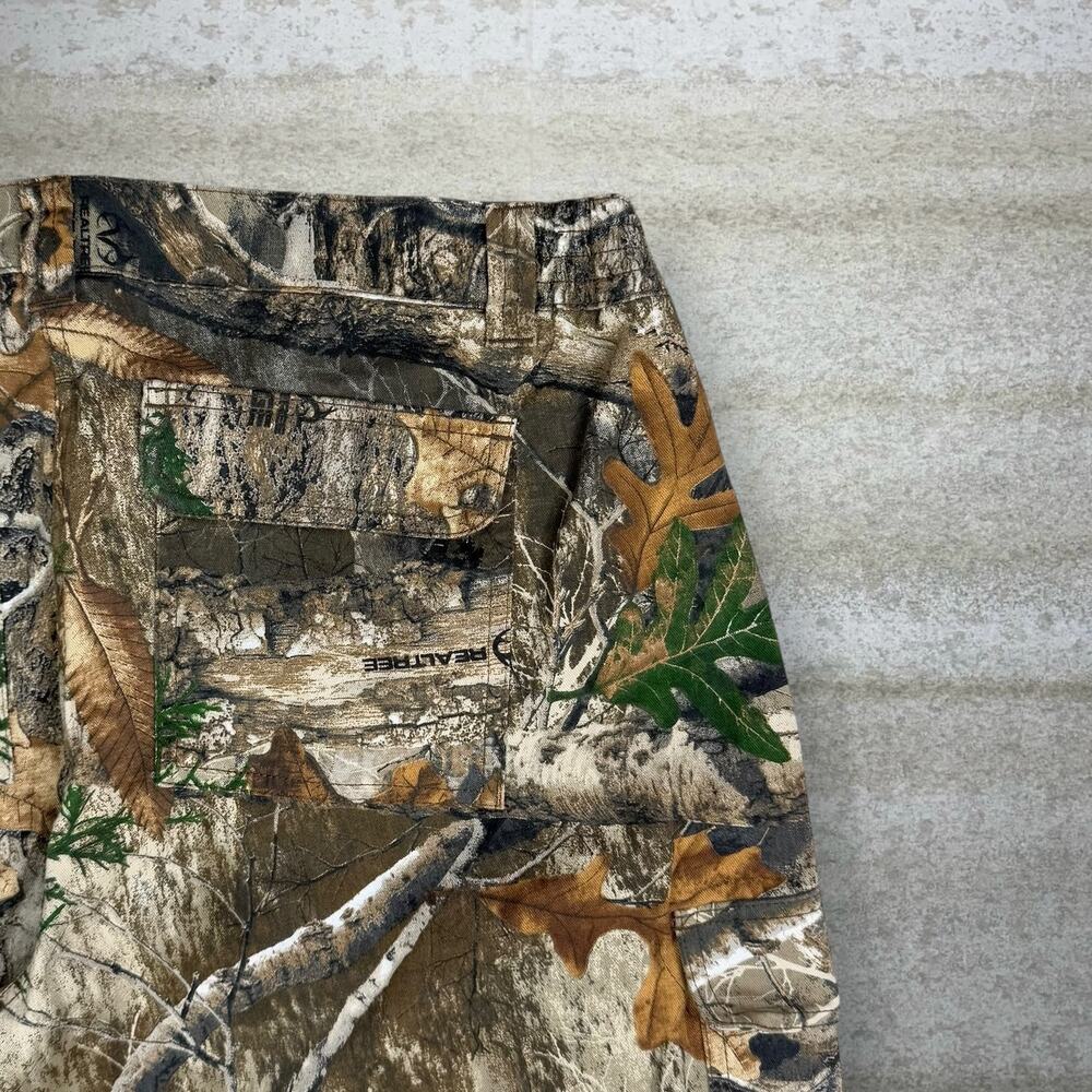 Vintage 90s Realtree Tactical Pants 38x30 Baggy Wide Leg Fit Hunting Camo Cargos - Picture 3 of 6
